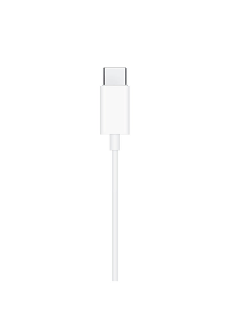 Apple EarPods (USB-C) In-Ear Earphones Wired USB-C In-line Microphone White - Image 5