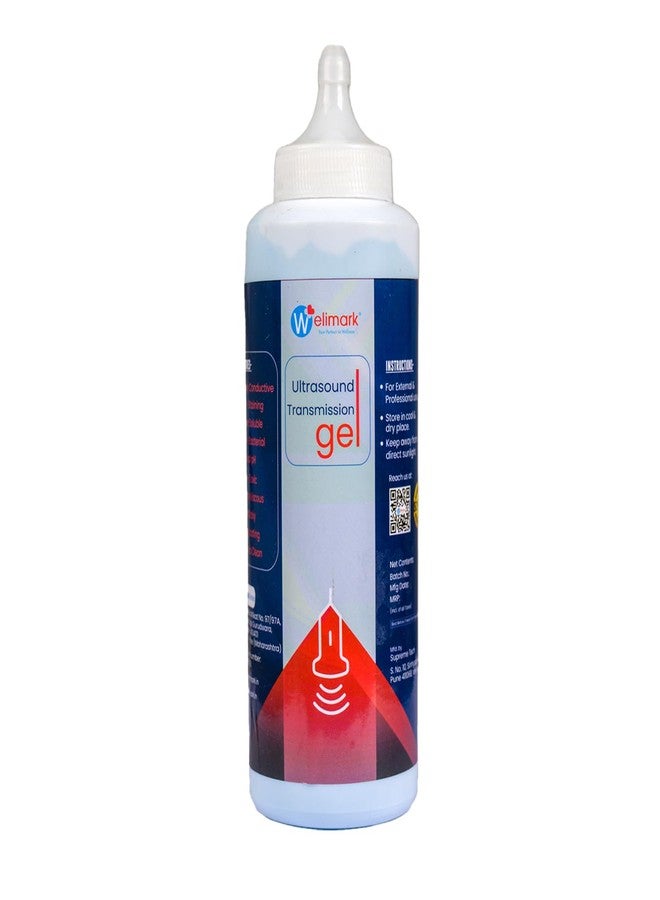 Welimark Physiotherapy Ultrasound Gel for Diagnostic and Professional Use (Pack of 4) (1000 ml, Blue) - Image 2
