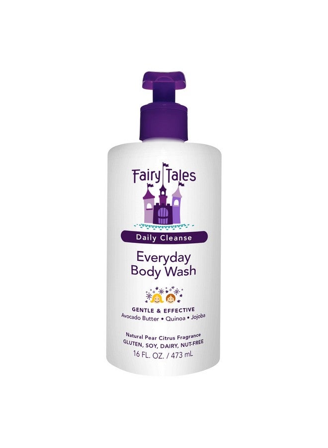 Fairy Tales Daily Cleanse Kids Body Wash Everyday Body Wash For Kids And Toddler Soap For Bath Or Shower No Harsh Chemicals Or Toxins16Oz - Image 1