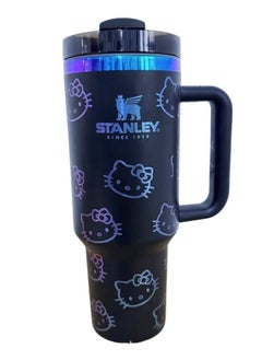 Quencher H2.0 FlowState Stainless Steel Vacuum Insulated Tumbler with Lid and Straw for Water, Iced Tea or Coffee, Smoothie and More 40oz