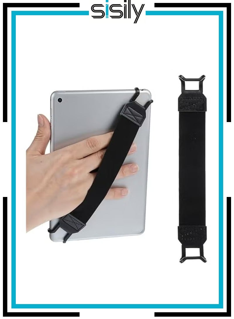 Universal Tablet Finger Grip Holder with High Elasticity Hand Strap Stretchable to 8.27-14.96 inches for E-Reader - Image 1