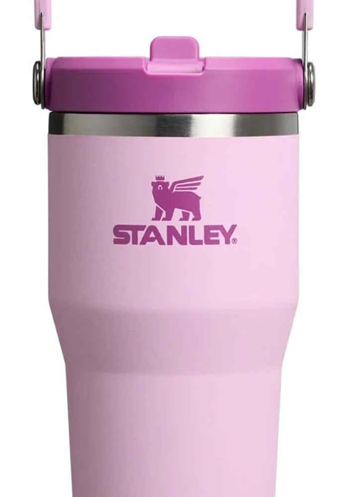 Stanley Ice Flow GO 600ml/20oz Flip Straw Water Bottle - Cherry Blossom - Image 1