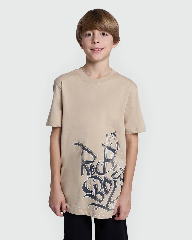 او في اس White Pepper Graphic Tee – Boys