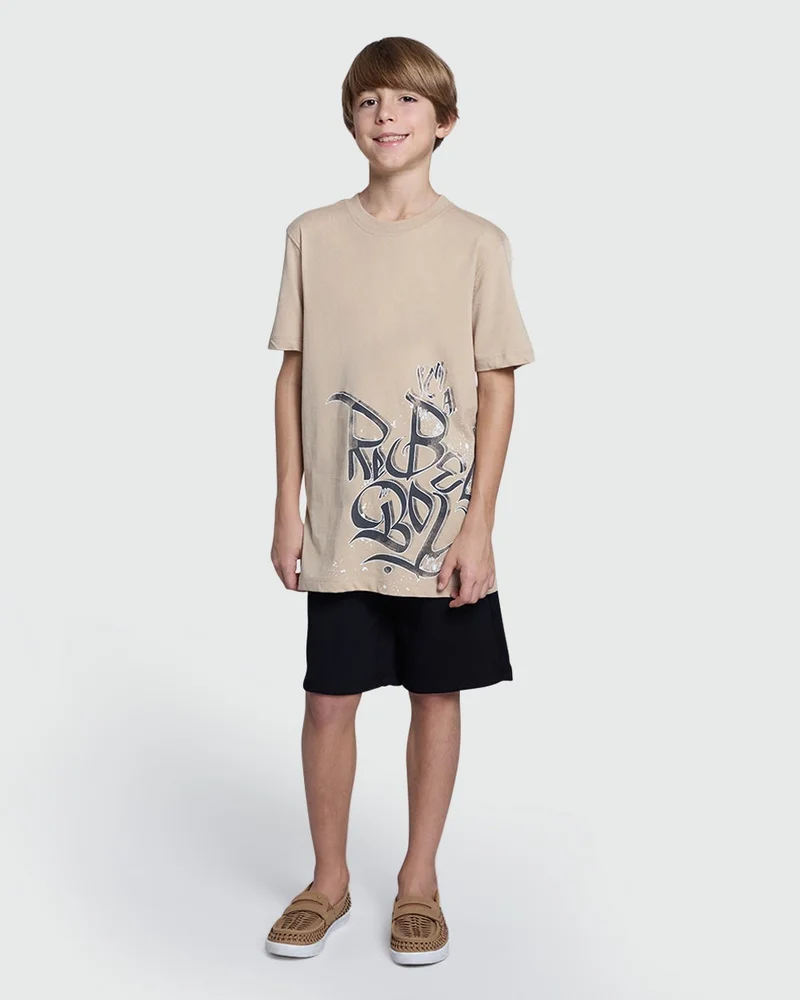 Ovs White Pepper Graphic Tee – Boys