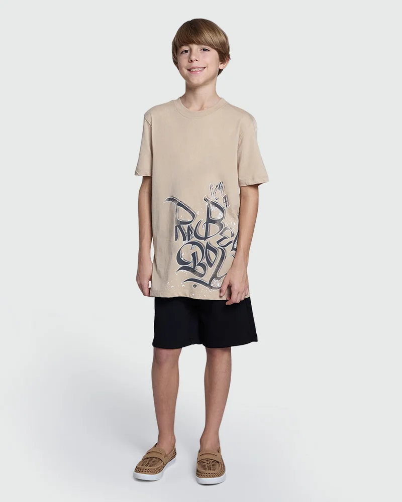 Ovs White Pepper Graphic Tee – Boys