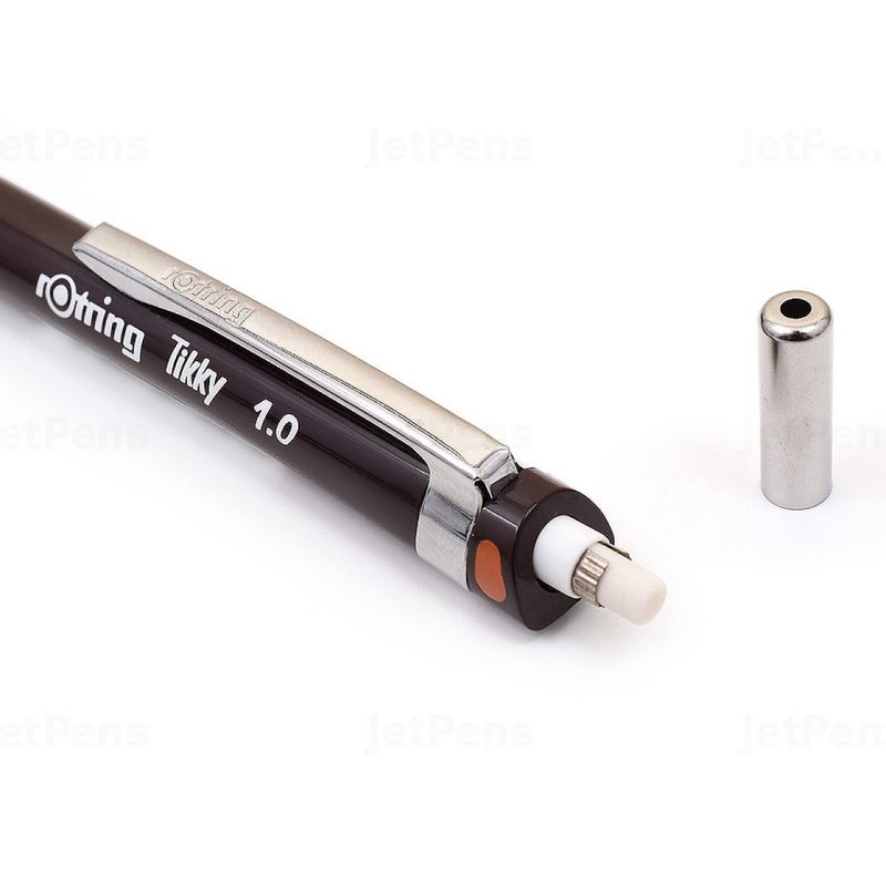 Rotring - Pencil Tikky II - Burgundy Mechanical Pencil - Use 1.0 MM Leads - Image 4