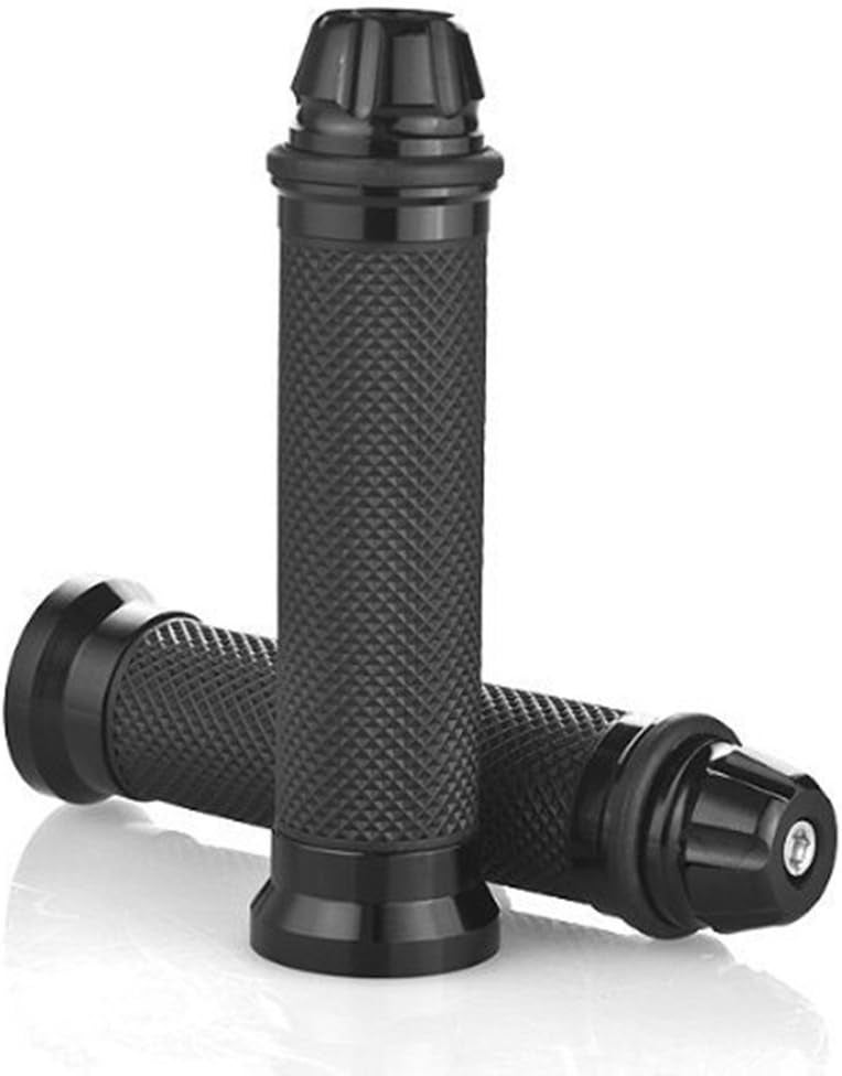 Nuoxinus Motorcycle Handlebar Grips with Bar End Cap - Image 2