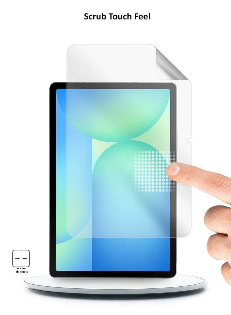 JAJEEK Samsung Galaxy Tab S10 FE 10.9 5G 2025 Hydrogel Film Screen Protector – Premium Flexible, Thin, Full Coverage, Anti-Scratch, Bubble-Free, Easy Installation – Clear - Image 3