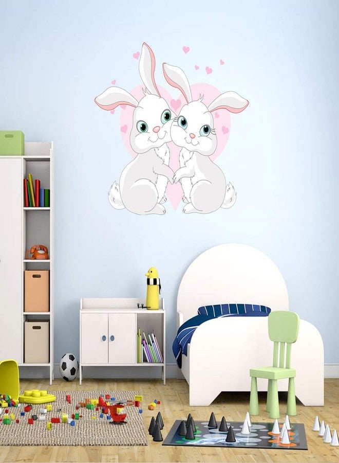 Rangoli White Glossy Vinyl Wall Sticker Premium Self-Adhesive Waterproof Decorative Wall Decal for Bedroom, Living Room, Office & Home Decoration Easy to Apply. Parent-11, Design-19 - Image 3