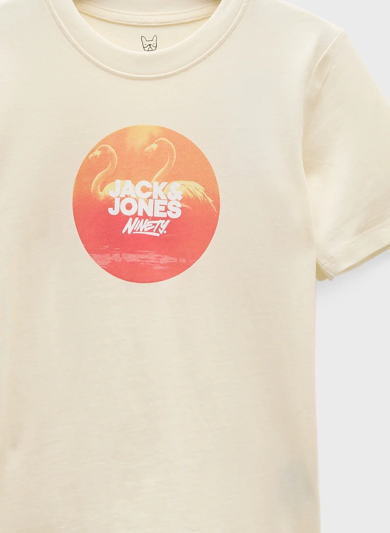 Jack & Jones Junior JORVARENNA PHOTO TEE SS CN FST JNR
