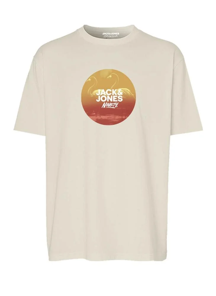 Jack & Jones Junior Kids Graphic Logo Crew Neck T-Shirt