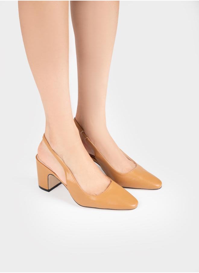 RAID - Singback Block Heel Pumps by Styli - Image 1