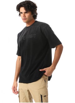 WHITE RABBIT Chest Printed Cotton T-Shirt  - Image 2