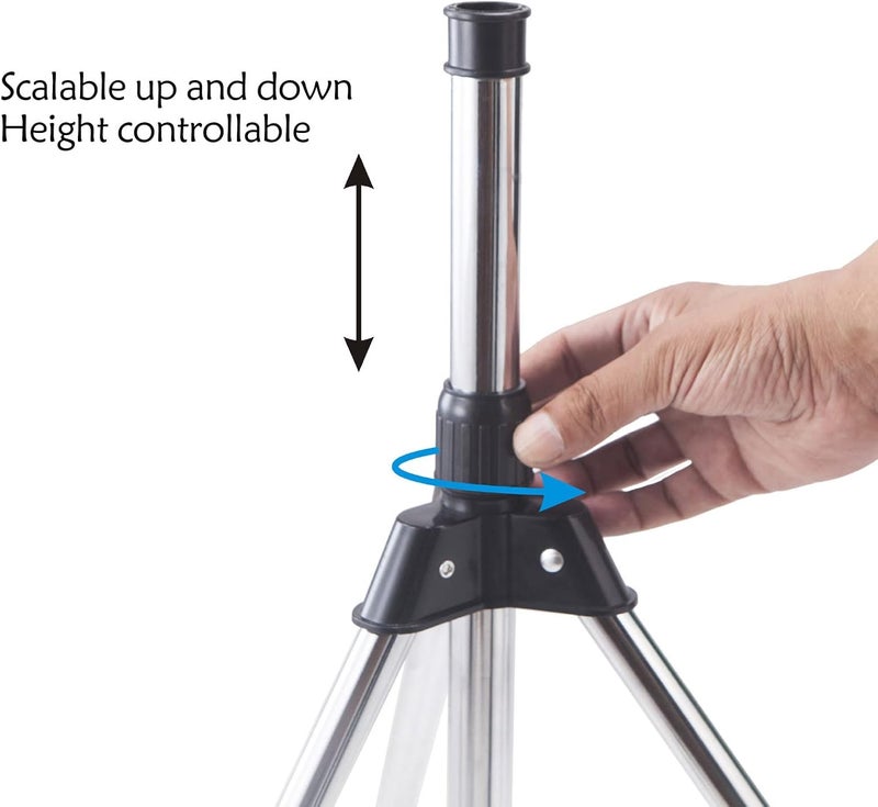 كلاراكو رشاش دوار ثلاثي القوائم، رشاشات ري دوارة أوتوماتيكية بزاوية 360 درجة، رشاش تلسكوبي ثلاثي القوائم للحدائق والمساحات الكبيرة، رشاشات ري للحدائق والمساحات الكبيرة - Image 5
