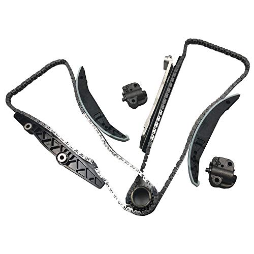 MYSMOT TS20393 Timing Chain Kit for Ford Escape 2001-2008 Freestyle 2005-2007 Taurus 2001-2005 Mazda MPV 2002-2006 Tribute 2001-2008 Mercury Mariner 2005-2007, 9-0708S 1S7Z-6306-CA YF1Z-6268-AA - Image 1