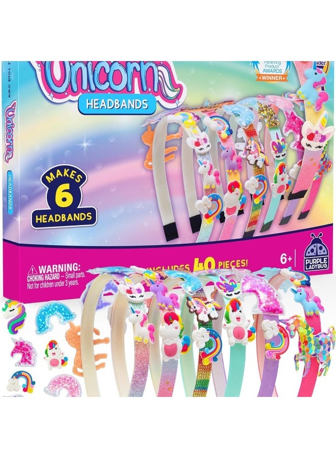 Headband Making Kit for Girls,Headband Making Kit,Toys Gifts for 3-12 Years Old Girls,Toys Age 6-8,Arts and Craft Kits,Birthday Presents DIY Basket Stuffers- 49 Pc - Image 3