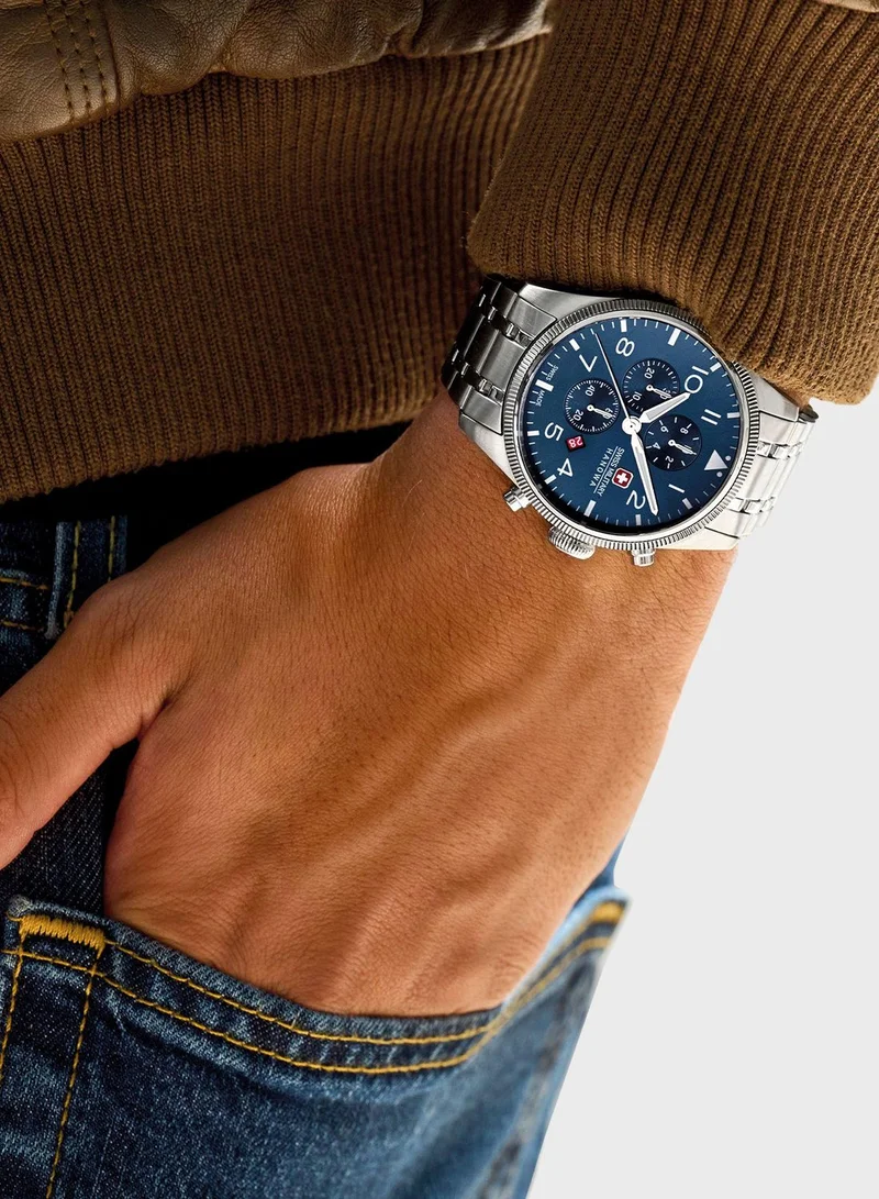 SWISS MILITARY Thunderbolt Chrono Analog Watch for Men Best