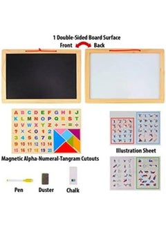 Generic Letters/Numbers Magnetic White/Black board  - Image 2
