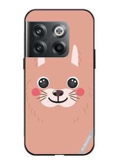 VR CREATIVE Protective Case Cover For OnePlus 10T Lama Cartoon Face Design Multicolour  - Image 1