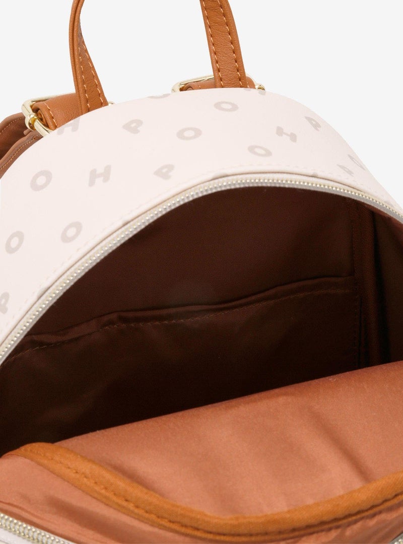 Hot Topic حقيبة ظهر ميني لوانجفلاي ديزني ويني ذا بوه برسائل - بني مقاس واحد - Image 4