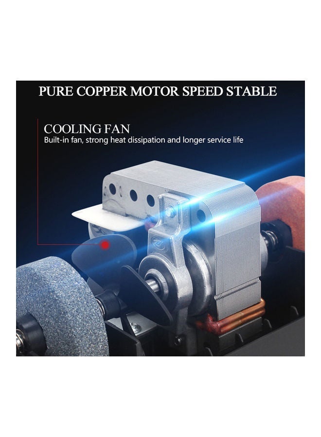 NIBEMINENT Multifunctional Automatic Cut Sharpener White/Black - Image 2