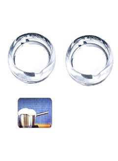 Milk Boil Over Preventer Set - 2 Glass Pieces - Glass Stopper to Prevent Milk Boiling and Spilling - Clean Material Milk Boil Preventer - Stopper for Milk Jug - pzsku/Z729C9755C3B878896682Z/45/_/1730115121/7df0bf03-cf98-4968-876e-304c3f19bb47