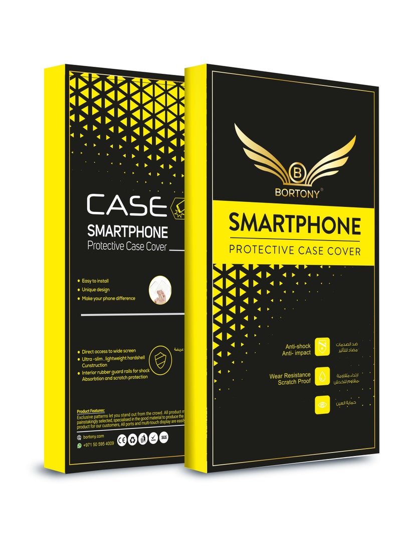 BORTONY Protective Case Cover With Finger Grip Stand For Huawei Nova 7 - Image 4