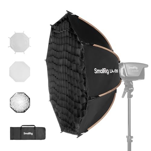 SmallRig 35"/90cm Softbox LA-O90 Quick Release Octagon Soft Box for Bowens Mount COB Lights for SMALLRIG for Neewer for Aputure for Godox - Image 1
