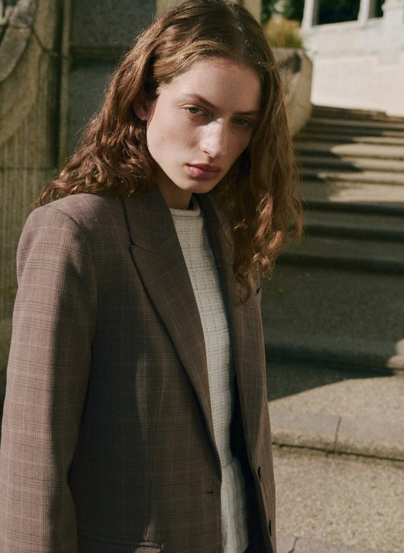 MANGO Check suit jacket - Image 4