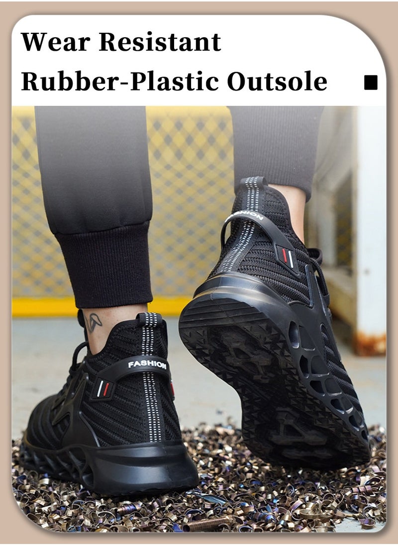Men's Non-Slip Breathable Mesh Sneakers, with Soft Sole, Trendy Design, for Casual and Athletic Wear