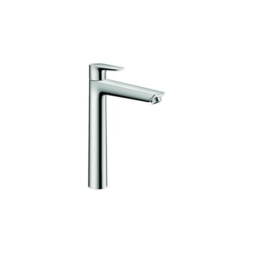 hansgrohe Talis E Modern 1-Handle 11-inch Tall Bathroom Sink Faucet in Chrome, 71717001 - Image 3