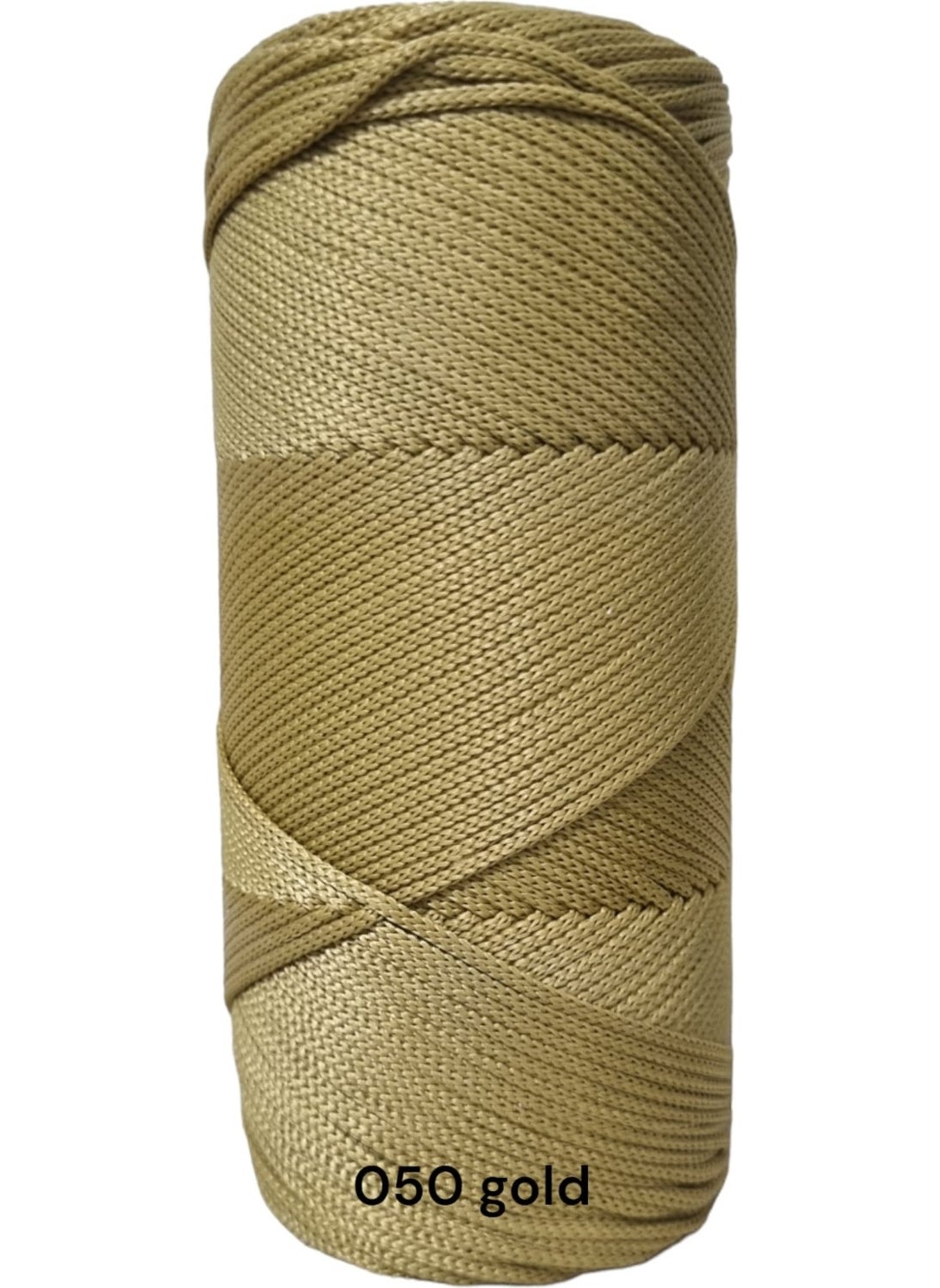MOLY - Polyester Macrame Rope 200GR Macrame Rope Bag Rope Runner Rope Knitting Rope No4 - 1.4mm Macrame Rope - Image 1