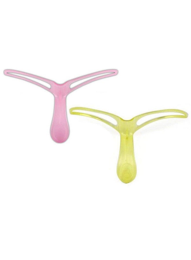 كويبي قطعتان من استنسلات الحواجب العصرية للغاية، مجموعة أشكال البطاقات، نموذج قابل لإعادة الاستخدام، طقم مكياج، تشكيل الحواجب، مجموعة دليل الاستنسل، أدوات الإكسسوارات ذاتية الصنع، لون عشوائي - Image 1