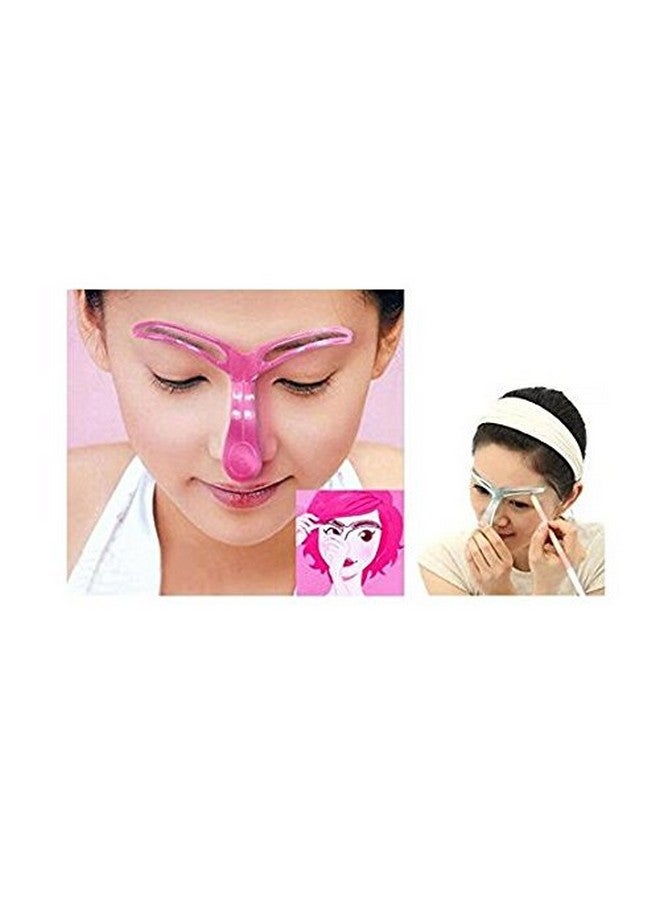 كويبي قطعتان من استنسلات الحواجب العصرية للغاية، مجموعة أشكال البطاقات، نموذج قابل لإعادة الاستخدام، طقم مكياج، تشكيل الحواجب، مجموعة دليل الاستنسل، أدوات الإكسسوارات ذاتية الصنع، لون عشوائي - Image 4