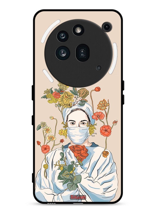 Tolwak Nothing Phone (3a) Pro Protective Case Cover Nurse Art - Image 1