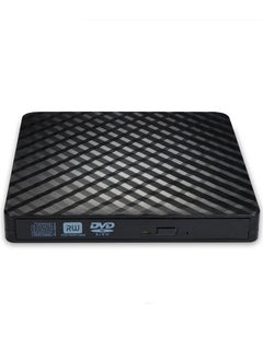 Kingdoo X8 USB 3.0 External DVD Drive, Slim Optical CD+RW Burner Writer Rewritable for Laptop, Desktop, Windows 10, Mac, Macbook, Linux, Apple (Black)