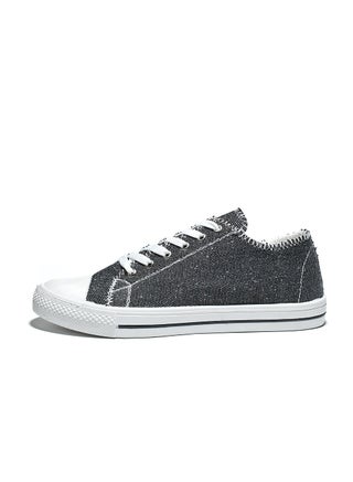 Basic Lace-Up Knit Flat Sneakers For Women - pzsku/Z729D31DA79A24254B30CZ/45/_/1705153708/043202ea-6bb1-448b-b5c6-dd22215a5e52