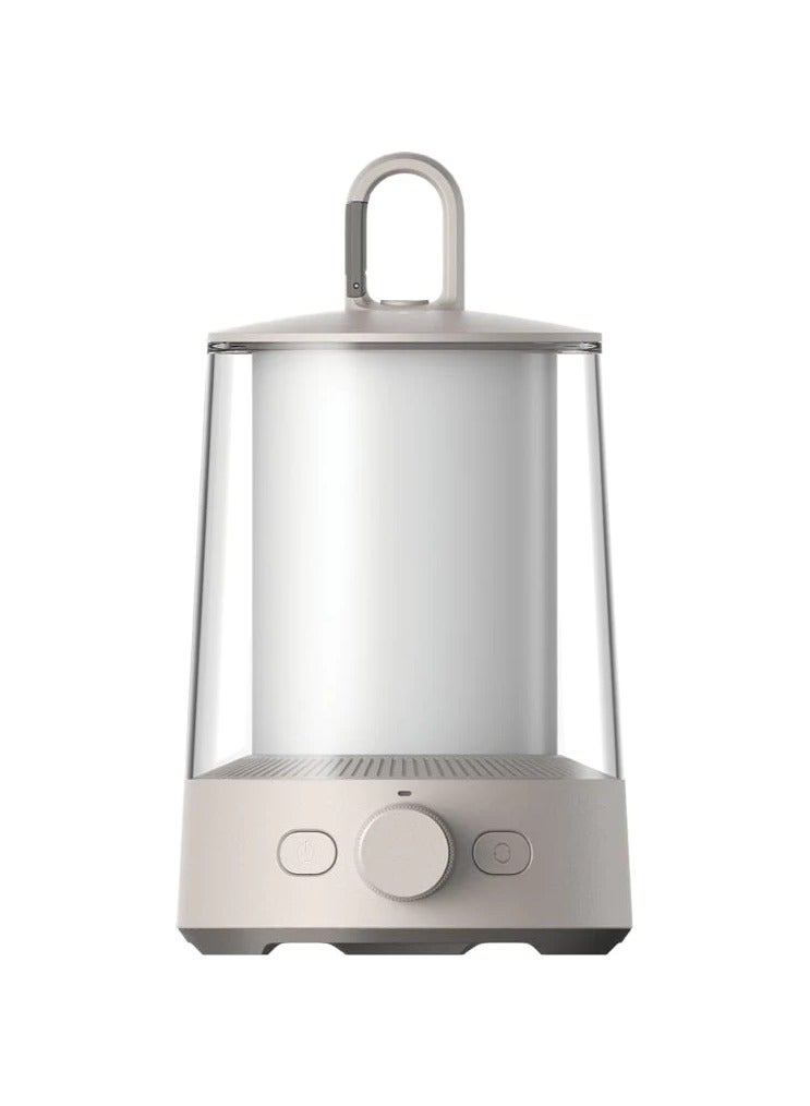 Xiaomi Multi-function Camping Lantern With Seperable Dual Light, NiteCore Extreme Light Adjustment, Bluetooth Smart Control & Type-C Charging - White - Image 1