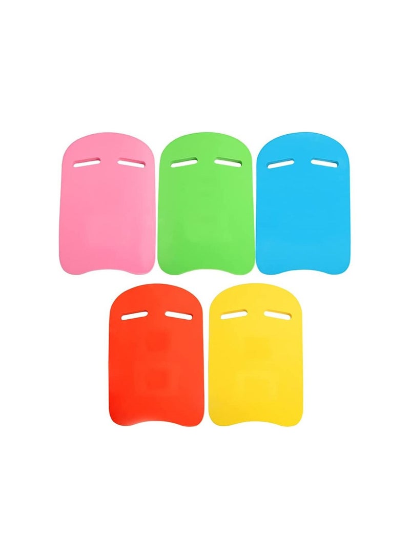 DeloPik (5PCS)Swimming Board Float Kickboard Swim Safe Training Tool For Kids Adults (Multi color) - Image 1