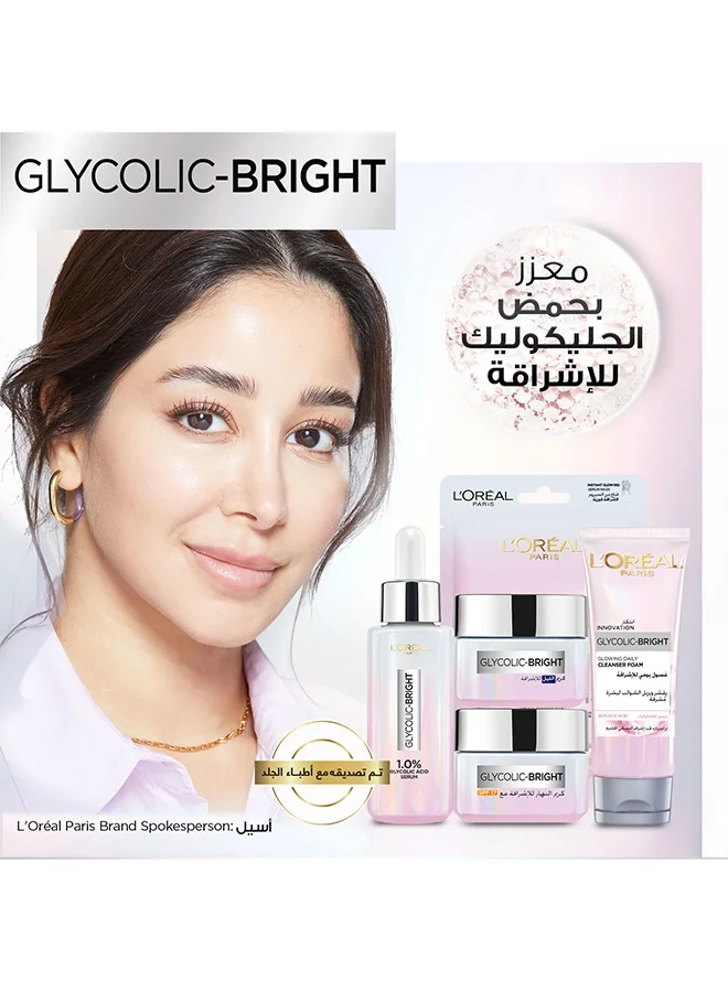 L'OREAL PARIS L'Oréal Paris Glycolic Bright Day Cream 50ml + Night Cream 50ml