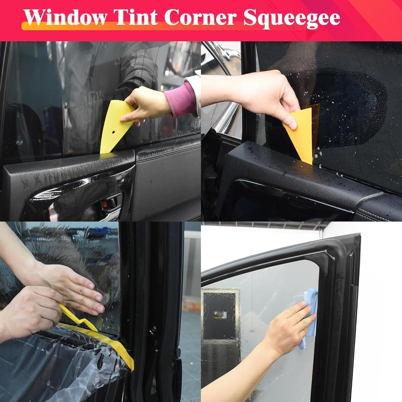 Zanch Window Tint Kit,Complete Tool Set for Professional Window Tint Protective Film Installation【Deluxe 29pcs with Red Heat Gun】 - Image 4