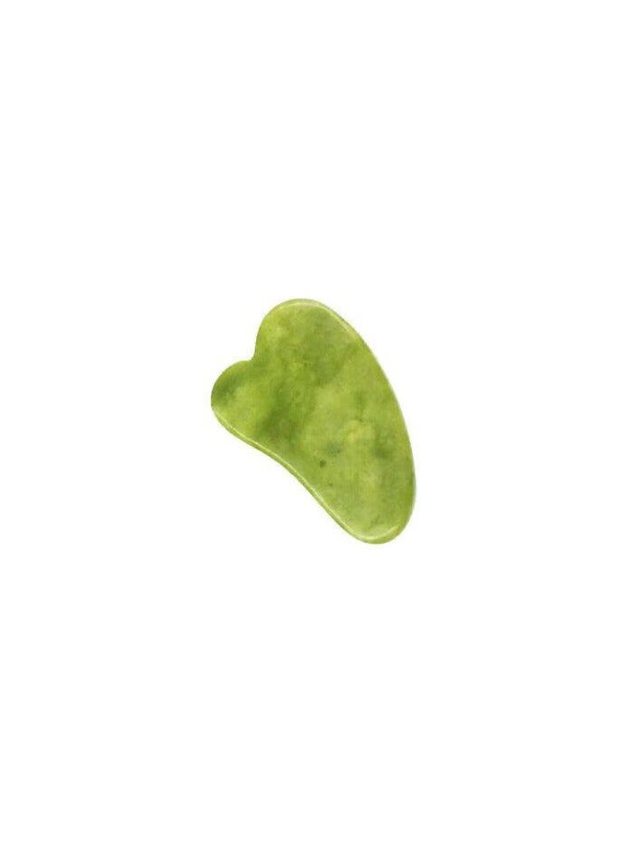 Gua Sha Stone, Natural Stone Guasha green – The Secret to Natural Beauty & Deep Skin Care wrinkle GS8 - Image 1