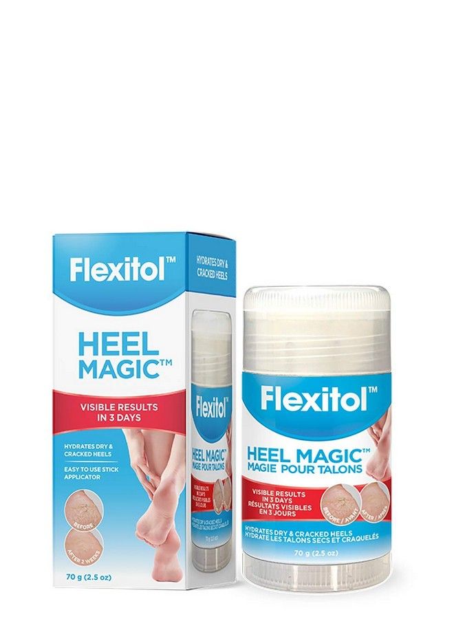 Flexitol Heel Magic For Dry Skin Or Rough Heels With Shea Butter & Vitamin E 2.5 Ounce - Image 2