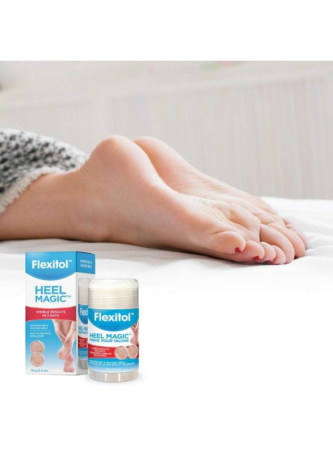 Flexitol Heel Magic For Dry Skin Or Rough Heels With Shea Butter & Vitamin E 2.5 Ounce - Image 4