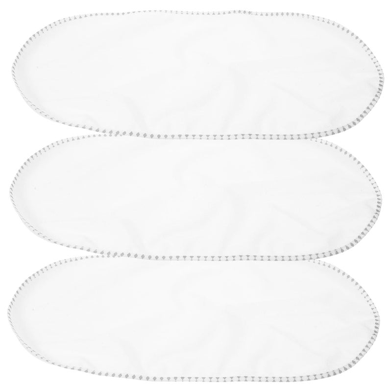 3 Pack Reusable Washable Changing Pad Liners Soft Cotton Pads for Newborns Baby - Image 2