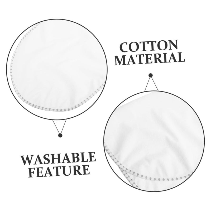 3 Pack Reusable Washable Changing Pad Liners Soft Cotton Pads for Newborns Baby - Image 4