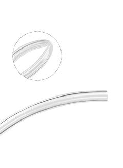 DLEIN 6mm x 4mm Pneumatic Air Compressor Tubing PU Hose Tube Pipe 3 Meter white transred 3 Mtr 984Ft 6mm x 4mm Pneumatic Polyurethane PU Hose Tube Pipe  - Image 2