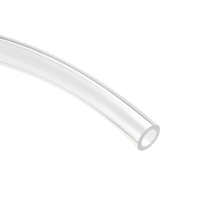 DLEIN 6mm x 4mm Pneumatic Air Compressor Tubing PU Hose Tube Pipe 3 Meter white transred 3 Mtr 984Ft 6mm x 4mm Pneumatic Polyurethane PU Hose Tube Pipe  - Image 3