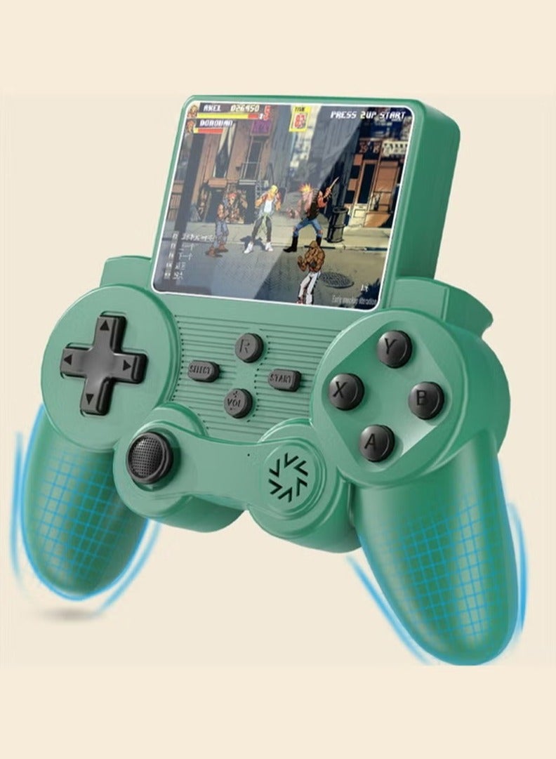 GAME وحدة تحكم الألعاب المحمولة Q20 مع وحدتي تحكم مزدوجتين - مشغل ألعاب الفيديو الكلاسيكي مع مخرج AV، يدعم معارك لاعبين اثنين - Image 2