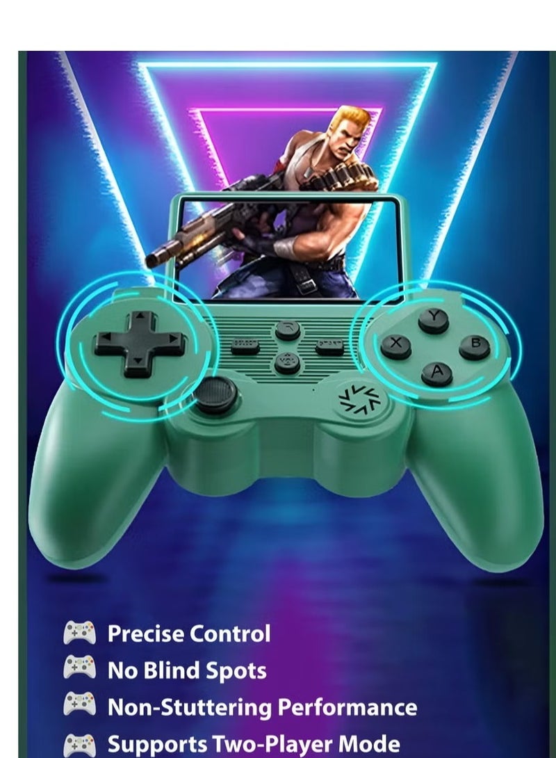 GAME وحدة تحكم الألعاب المحمولة Q20 مع وحدتي تحكم مزدوجتين - مشغل ألعاب الفيديو الكلاسيكي مع مخرج AV، يدعم معارك لاعبين اثنين - Image 4